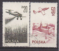 R3793 - POLOGNE POLAND AERIENNE Yv N°57/58 - Oblitérés