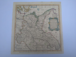 Carte Ancienne Gravée Colorée, Allemagne - Autres Plans