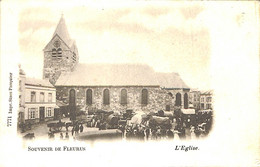Fleurus - Marché & Eglise - Fleurus