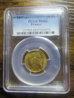 20 Francs Or 1857A MS 62 PCGS - 20 Francs (oro)