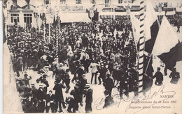 CPA Thème - Politique - Manifestations Du 14juin 1903 - Bagarre Place Saint Pierre - Héliotypie Dugas - Dos Non Divisé - Evenementen