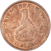 Monnaie, Zimbabwe, Cent, 1989 - Simbabwe