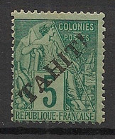 TAHITI - 1893 - N°Yv. 10 - Type Alphée Dubois 5c Vert - Neuf * / MH VF - Nuovi