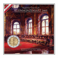 D0251# Austria 2005. Set Euros Anual (BU) MS14 - Autriche