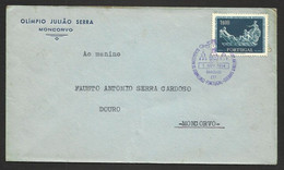 Portugal Cachet Commémoratif  Centenaire D. Antonio Barroso Eveque Barcelos 1954 Bishop Event Postmark 1954 - Flammes & Oblitérations