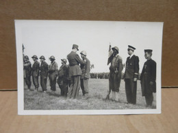 POINTE DE GRAVE LE VERDON (33) Photo Général De Gaulle Médaille Militaire 1er Bataillon FFI Eure Et Loir - Other & Unclassified