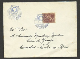 Portugal Cachet Commémoratif  Expo Philatelique Porto 1955 Event Postmark Stamp Expo Oporto 1955 - Flammes & Oblitérations