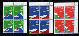 San Marino 2022 Natale Christmas Noel Weihnachten 3v In Quartina Complete Set ** MNH - Unused Stamps