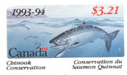 230) BC Wildlife Salmon Conservation Fishing Licence BCF5 1993 - Covers & Documents