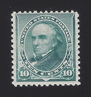 US #226 1890-93 Green Perf 12 Mint OG LH F-VF SCV $175 - Unused Stamps