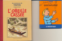 DEUX MINI-LIVRES  (BD)     HERGE. - Hergé