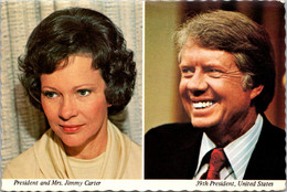 President And Mrs Jimmy Carter 39th President Of The United States - Presidentes