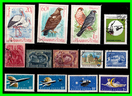 HUNGRIA… (EUROPA) LOTE DE SELLOS DIFERENTES AÑOS Y VALORES + SERIE LANZAMIENTO HACIA VENUS AÑO 1961 - Unused Stamps