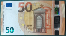 50 EURO SPAIN 2017 LAGARDE V027B1 VC SC FDS UNCIRCULATED PERFECT - 50 Euro