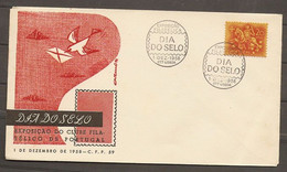 Portugal Cachet Commémoratif Journée Du Timbre 1958 Event Postmark Stamp Day - Postal Logo & Postmarks