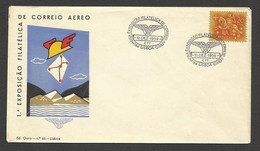 Portugal Cachet Commemoratif Expo Philatelique Poste Aerienne Lisbonne 1959 Lisbon Airmail Philatelic Expo Event Pmk - Postal Logo & Postmarks