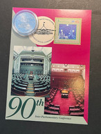 (2 N 39 A) ACT - Canberra Parliament House - 1993 Maxicard With 2013 Canberra Centenary 20 Cent Coin - Dollar