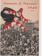 Cartolina - Carnevale Di Viareggio - 1940 - Manifestazioni