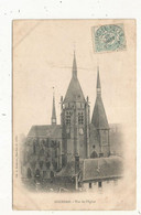 Cp, 91 , DOURDAN , Vue De L'église ,  écrite - Dourdan