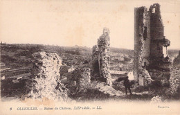 CPA - FRANCE - OLLIOULES - Ruines Du Château - LL - Ollioules