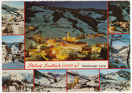 Skidorf Saalbach (1003 M) - Salzburger Land  - (Österreich/Austria) - Saalbach