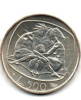 1987 - Italia 500 Lire Famiglia - Senza Confezione       ---- - Gedenkmünzen