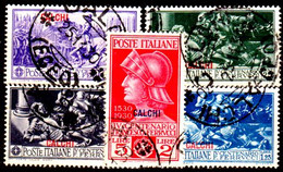 Egeo-OS-273- Carchi: Original Stamp "Ferrucci" And Overprint 1930 (o) Obliterated - Quality In Your Opinion. - Egée (Calino)