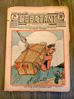 L'épatant N° 1326  LES PIEDS NICKELES  L.FORTON   28/12/1933 Pub MECCANO - Pieds Nickelés, Les