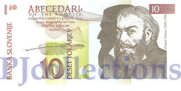 SLOVENIA 10 TOLARJEV 1992 PICK 11a UNC - Slovenië