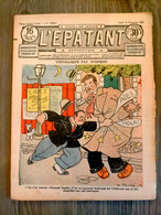 L'épatant N° 1320 LES PIEDS NICKELES FORTON  CALLAUD 16/11/1933 Pub MECCANO Et POULAIN - Pieds Nickelés, Les