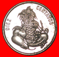 * CANADA: DOMINICAN REPUBLIC ★ 10 CENTAVOS 1989 MINT LUSTRE! LOW START ★ NO RESERVE! - Dominikanische Rep.