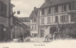 ( 234 )   CPA  Saint Blaise  Une Rue   (Bon état) - Saint-Blaise