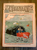 L'épatant N° 1314 LES PIEDS NICKELES FORTON  CALLAUD 05/10/1933 Pub POULAIN Et BANANIA - Pieds Nickelés, Les