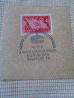 ZA414.92 Hungary Special Postmark -  Hungarian Soviet Philatelic Friendship 1948 XII. 18. Budapest - Postmark Collection