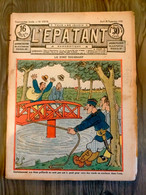 L'épatant N° 1313 LES PIEDS NICKELES FORTON  CALLAUD 28/09/1933 Pub POULAIN - Pieds Nickelés, Les