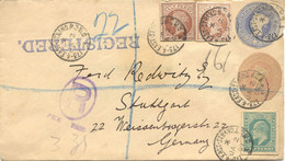 GB 1907 QV ½d Brown (2 X Different Cut-outs From Postcards) Together With QV 1d Pink Envelope-cut-out And QV 2d Blue Cut - Storia Postale