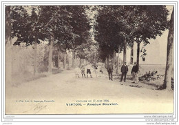 VIRTON ..-- Cyclone 1904 . Vers CHIMAY ( Mr Paul MICHEL , Professeur Athénée ) . Voir Verso . - Virton