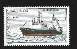 Saint Pierre Et Miquelon -  Chalutier Le Marmouset N° 493 - Neuf LUXE - Neufs