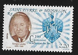 Saint Pierre Et Miquelon - Centenaire Banque Des îles N° 511 - Neuf LUXE - Neufs