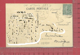 CARTE NOMINATIVE : FERRAND  à  09700  Saverdun - Genealogy