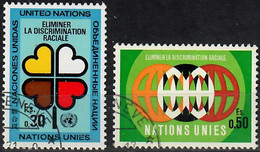 1971 Année Internationale Contre La Discrimination Raciale Zum 19-20 / Mi 236-7 Oblitéré / Gestempelt /used [zro] - Usados