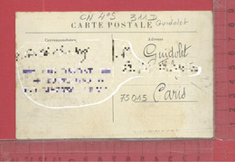 CARTE NOMINATIVE : GUIDOLET  à  75015  Paris - Genealogy