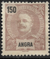 Angra – 1897 King Carlos 150 Réis Mint Stamp - Angra