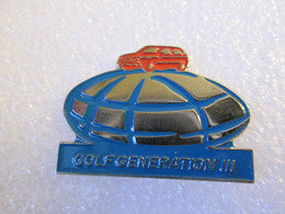 PIN'S   VOLKSWAGEN  GOLF  GENERATION  III - Volkswagen