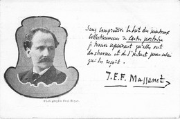 CPA Thèmes - Politique - J. E. F. Maffenet - Photographie Paul Boyer - Dos Non Divisé - République Française - Portrait - Satirische