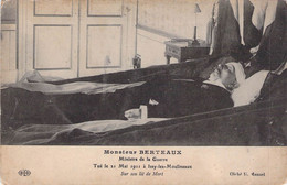 CPA Thèmes - Politique - Monsieur Berteaux - Ministre De La Guerre - Tué Le 21 Mai 1911 - Cliché H. Manuel - E.L.D. - Personajes