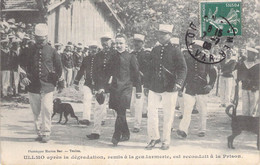 CPA Thèmes - Politique - ULLMO Aprés La Dégradations Remis à La Gendarmerie Est Reconduit à La Prison - Oblitéré 1908 - Events