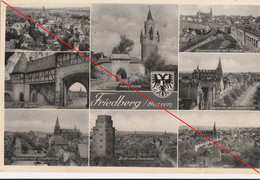 AK Hessen  Friedberg 8 Ansichten 1959 - Friedberg