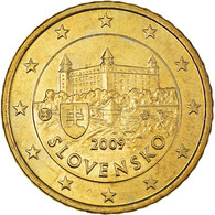 Slovaquie, 50 Euro Cent, 2009, Kremnica, SPL+, Laiton - Slovakia