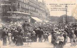 CPA Thèmes - Politique - Montpellier - Meeting Viticole Du 9 Juin 1907 - Le Défilé Des Gueux - J. Bernard Editeur - Evènements